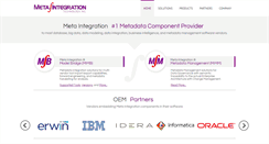 Desktop Screenshot of metaintegration.net