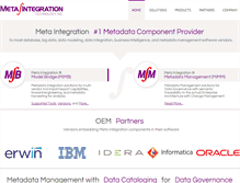 Tablet Screenshot of metaintegration.net